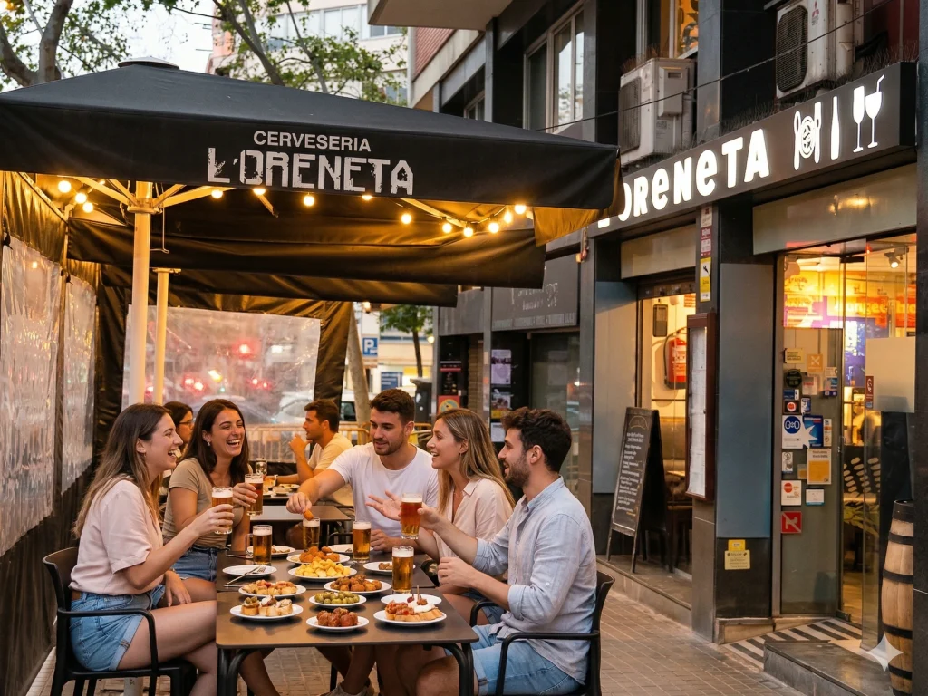 Tardeo LORENETA terraza con amigos