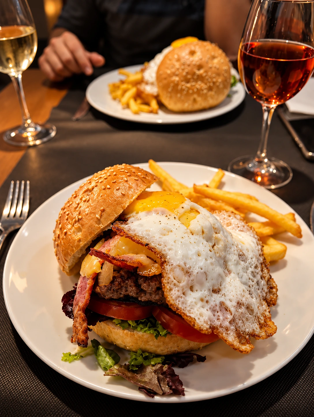Hamburguesa Americana